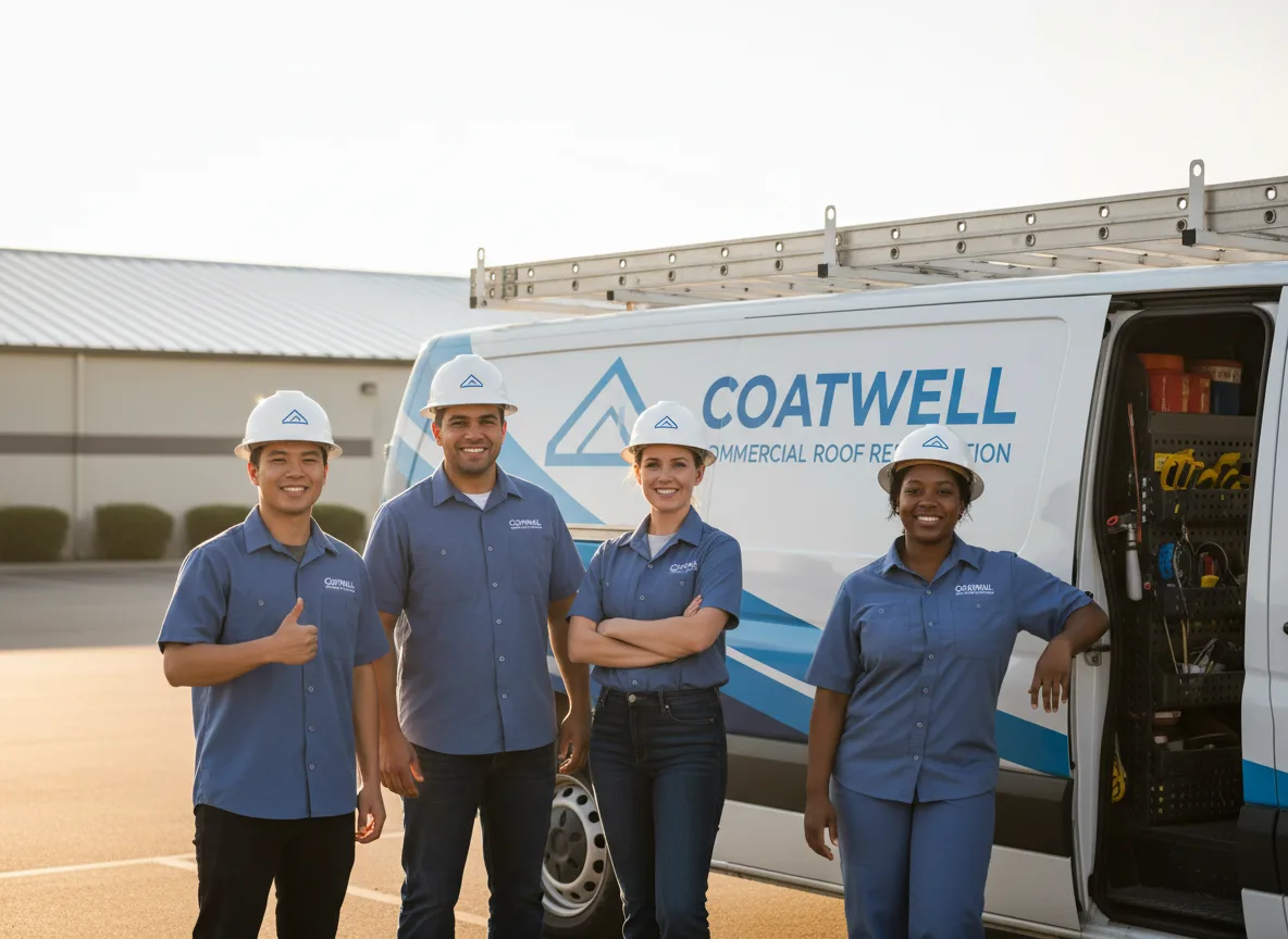 Commercial roof coating company in Village Mills, TX